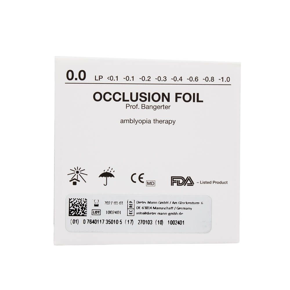 Bangerter Occlusion Foils