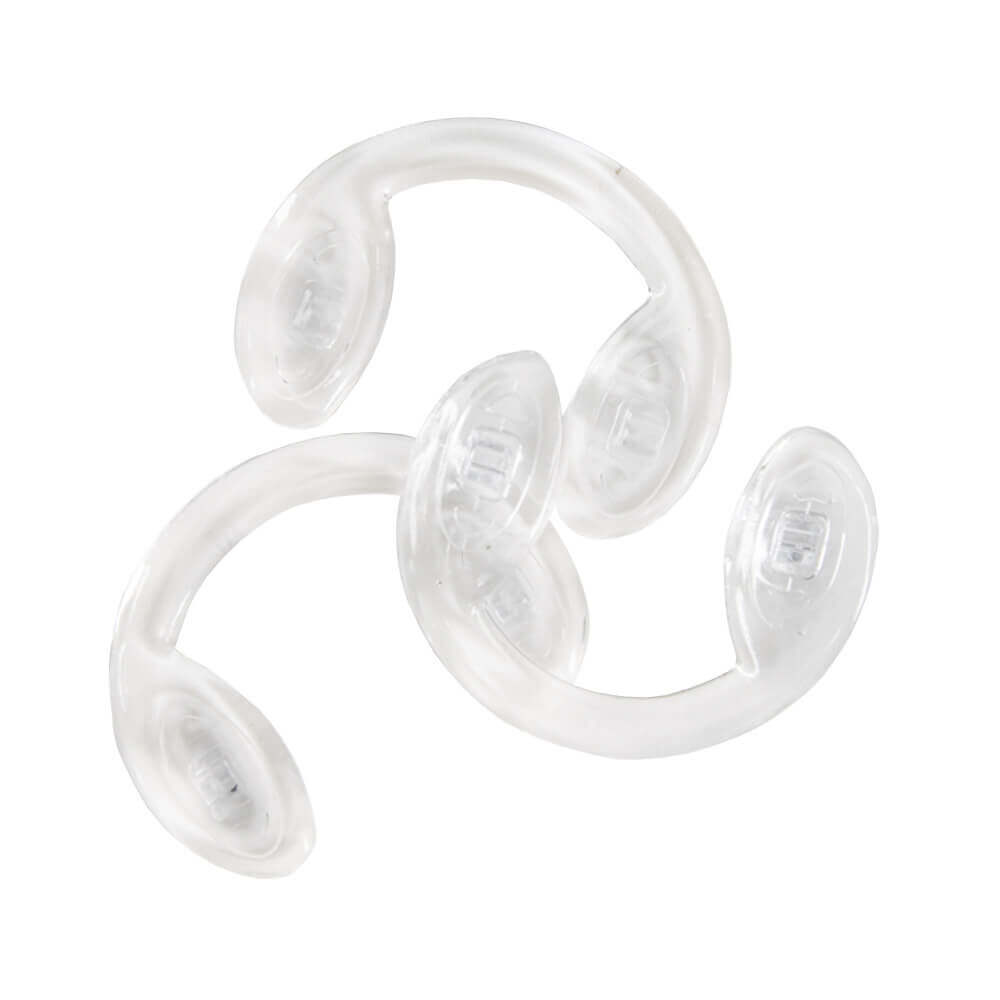 Soft Silicone Nose Pads - Narrow Saddle Strap - 3 Piece Pack - 1