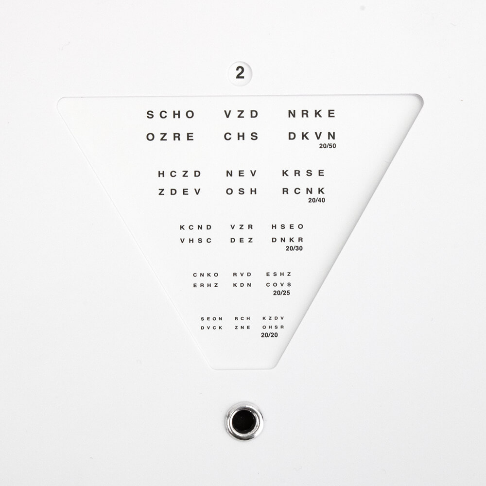 Reichert Card Holder & Snellen Card - 2