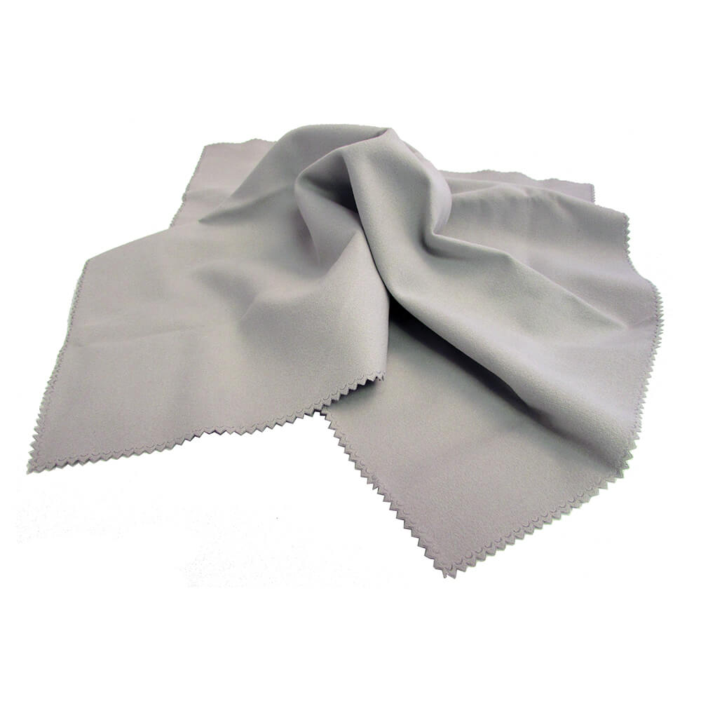 Lab Size Standard Chamois Cloth Grey - Imprinted