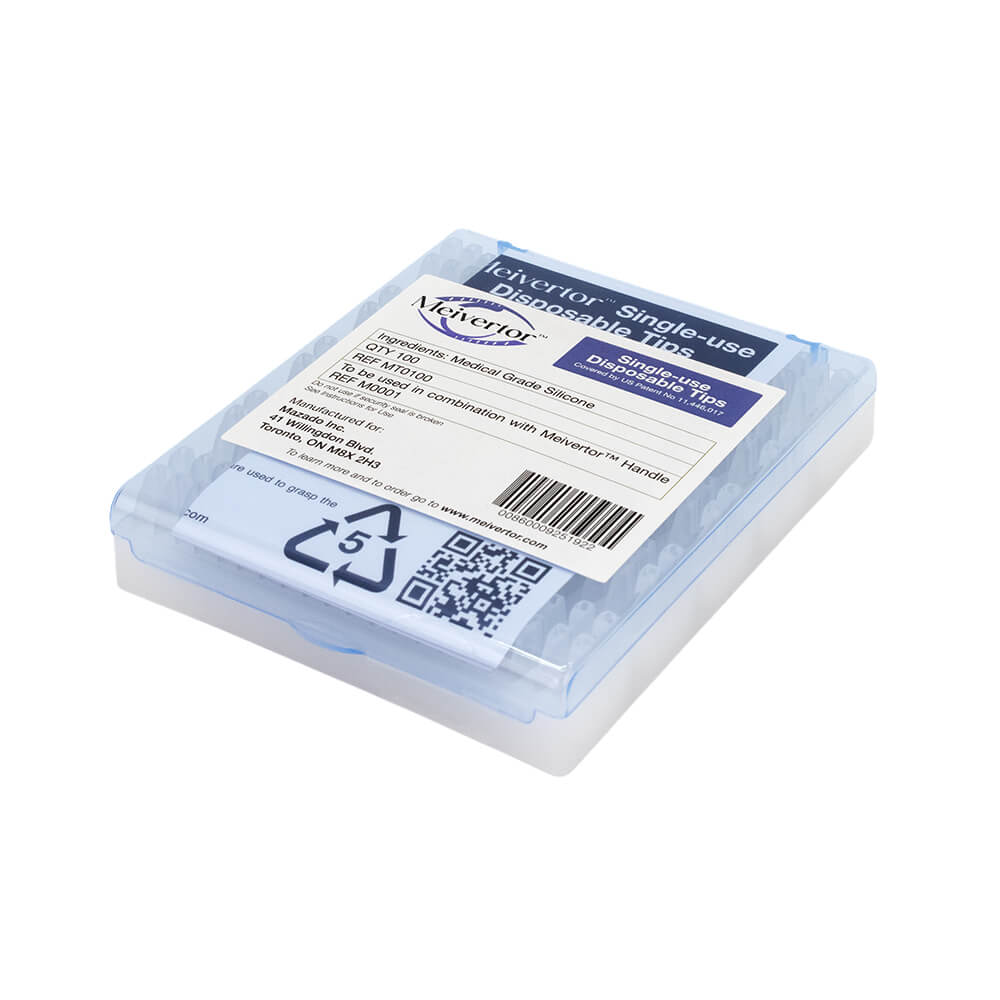 Meivertor&trade; Single-Use Disposable Tips (100 pairs)