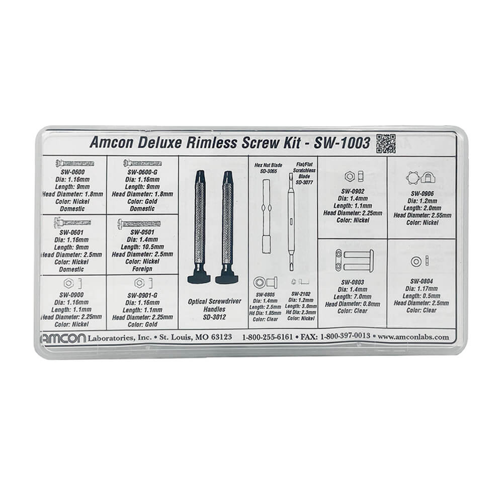 Deluxe Rimless Screw Kit